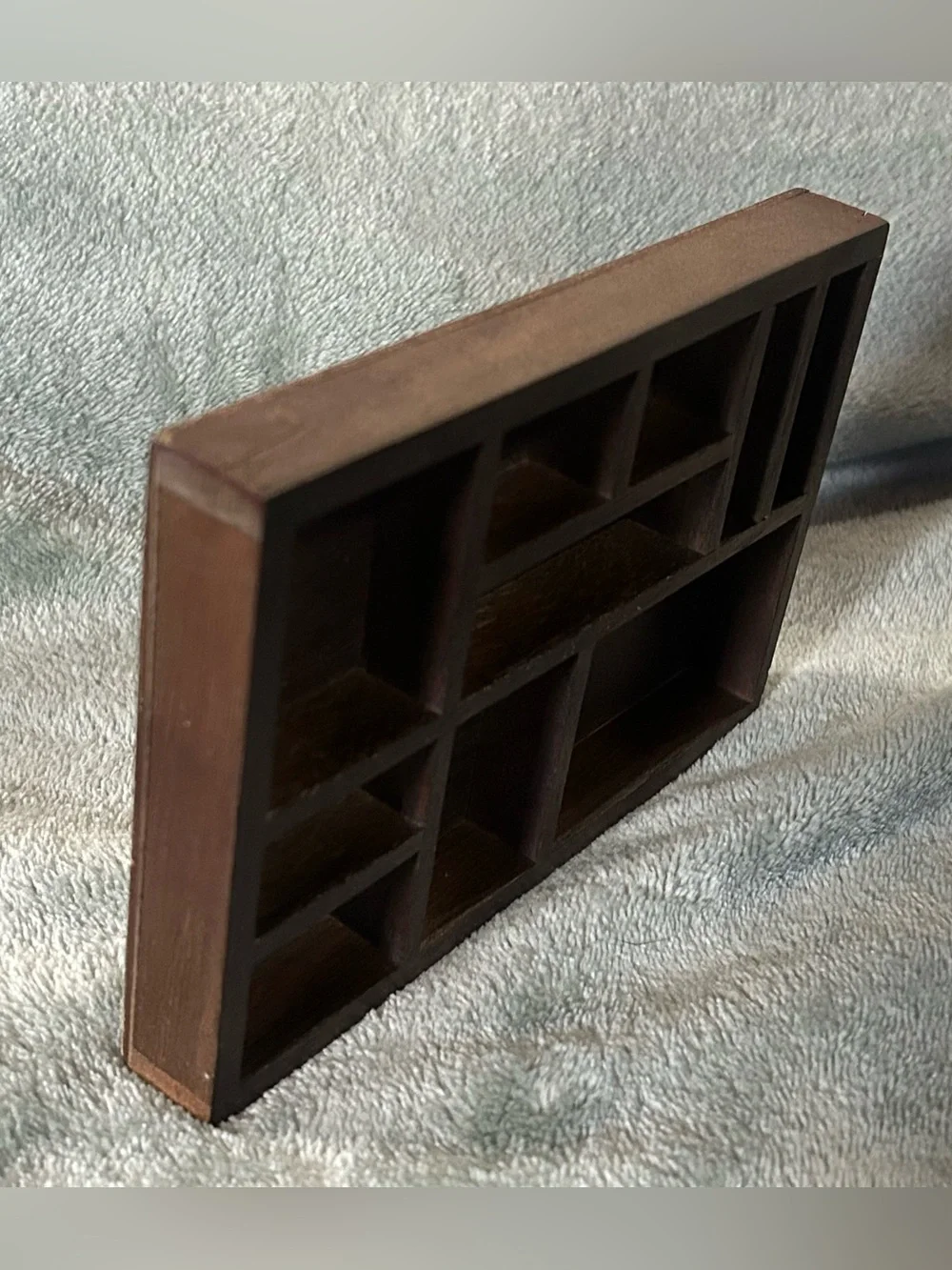 Vintage Miniature Display Shelf
